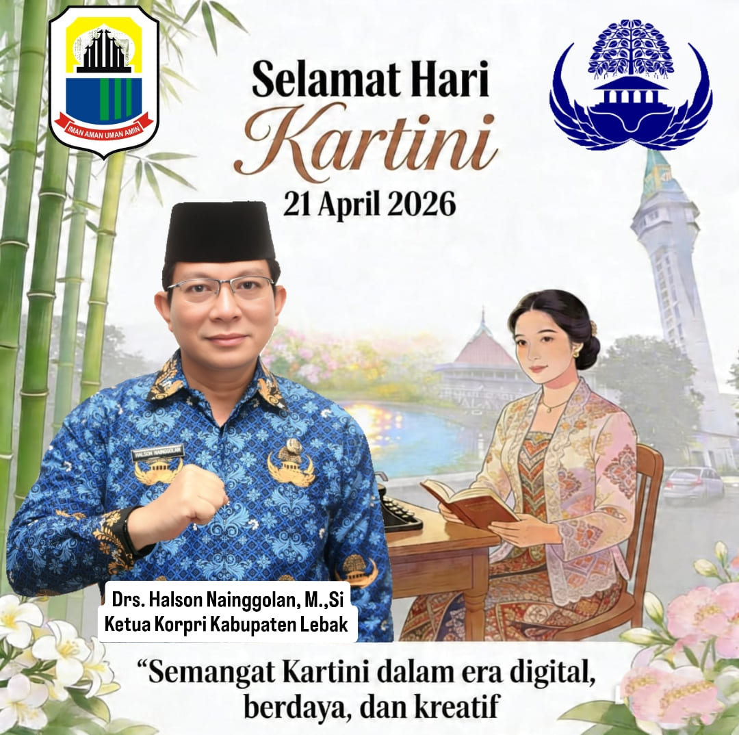 Ucapan Selamat Hari Kartini oleh Ketua Korpri Kabupaten Lebak