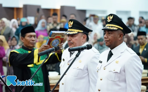 Thumbnail Berita - Menarik, Dua Raja Dilantik Jadi Bupati dan Wakil Bupati Nagan Raya Aceh