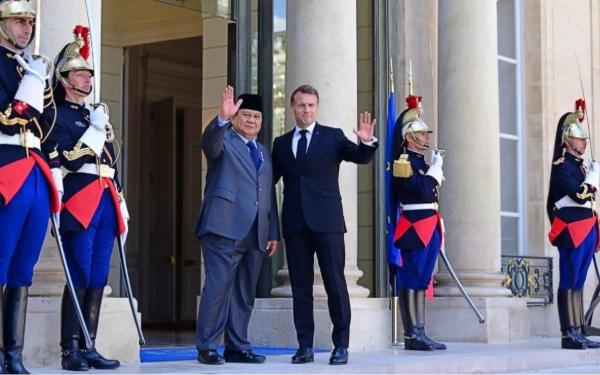 Thumbnail Berita - Bertemu Macron di Istana Élysée, Prabowo Perkuat Kerja Sama Indonesia–Prancis