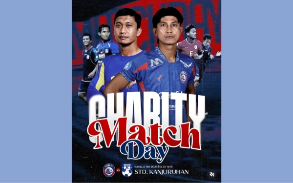 Thumbnail Pendapatan Tiket Charity Match Arema FC untuk Keluarga Korban Kanjuruhan