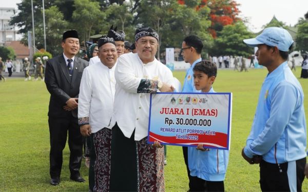 Thumbnail Berita - Bonus Atlet Porprov Cair Rp1,5 Miliar di Momen Hari Jadi Jombang Ke-115