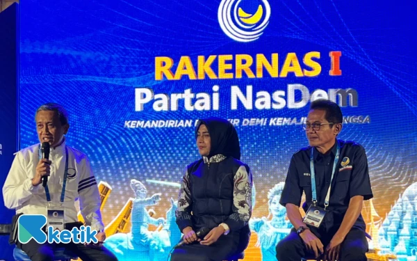 Thumbnail Berita - Konstelasi Gagasan Politik Helmi Umar Muchsin pada Arena Strategis Rakernas NasDem 2025