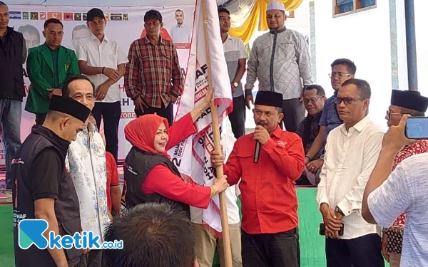 Thumbnail Ketua Partai Aceh Abdya Dikukuhkan jadi Ketua Pemenangan 02 di Pilgub