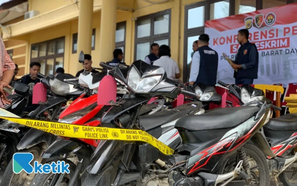 Thumbnail Berita - Bongkar Sindikat Curanmor, Polres Abdya Amankan 20 Sepmor dan Satu Betor