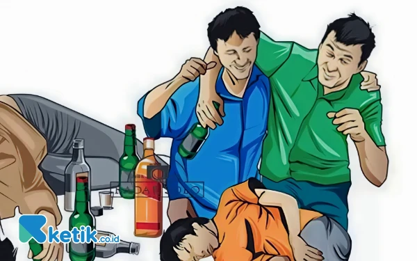 Thumbnail Satpol-PP Halsel Temukan Karyawan Bungalow 2 Minum Miras Dalam Kafe, Padahal Ada Larangan Penjualan