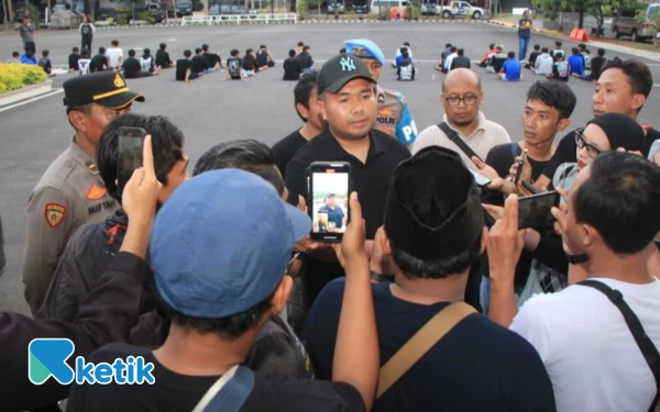 Thumbnail Berita - Bikin Resah Warga, Konvoi Puluhan Pesilat dari Luar Kota Diamankan Polres Tuban