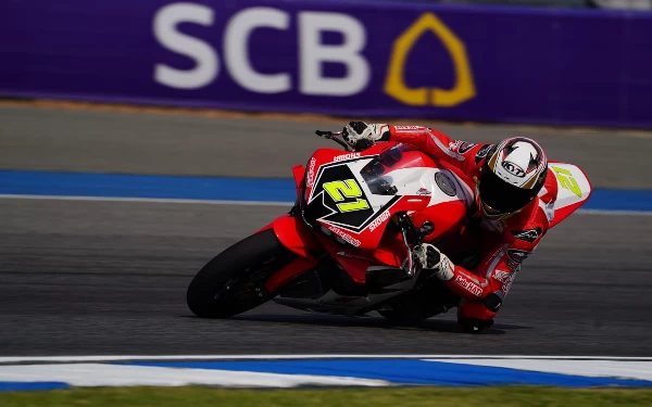 Thumbnail Berita - Hasil Race 1 ARRC ASB1000 Malaysia 2026: Debut Manis Andi Gilang Bareng Ducati, Adenanta Adaptasi