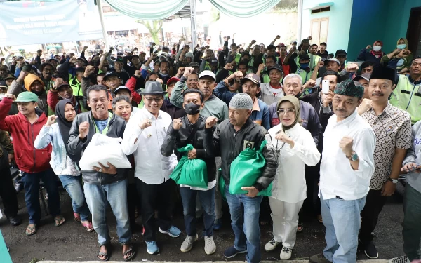 10 Ribu Opang di Kabupaten Bandung Jadi Sasaran Pembagian Sembako