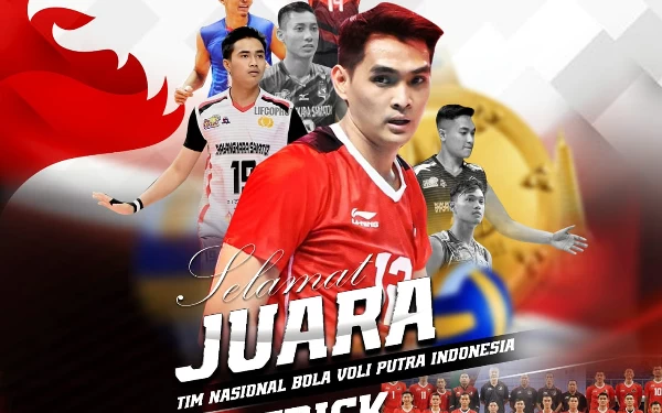 Tujuh Punggawa Atlet Voli Jatim  Harumkan Nama Indonesia