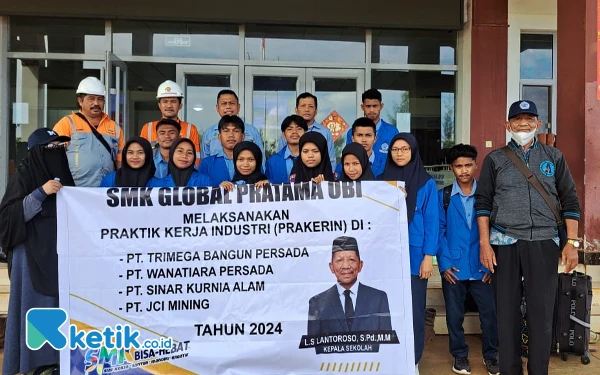 Thumbnail SMK Global Pratama Obi Kirim 12 Siswa Magang di Tambang Nikel PT Wanatiara Persada Halmahera Selatan