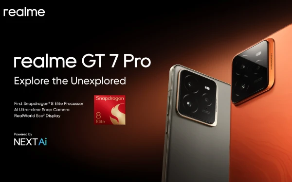 Thumbnail realme GT 7 Pro: Smartphone Flagship Pertama yang Gunakan Snapdragon 8 Elite