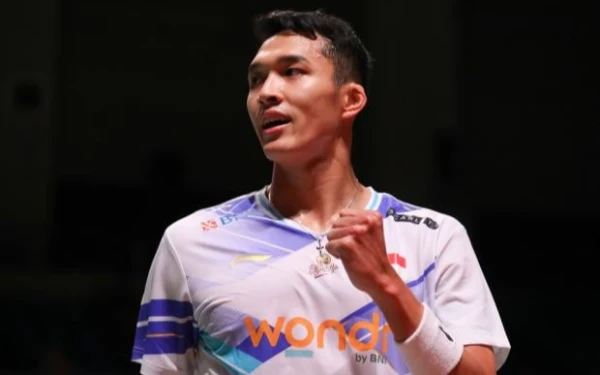 Thumbnail Jonatan Christie Melesat ke Peringkat 4 Dunia Usai China Master 2024