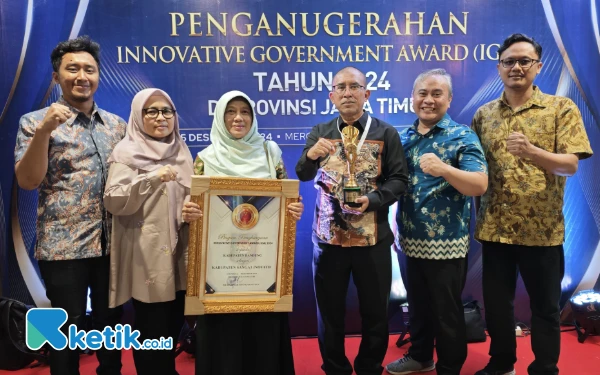 Thumbnail Pemkab Bandung Raih Penghargaan IGA Kemendagri dengan Predikat Sangat Inovatif