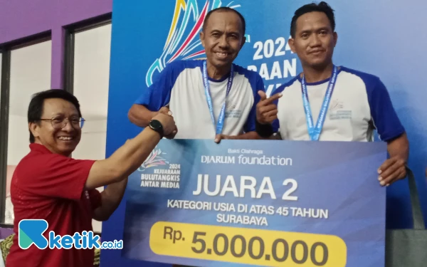 Thumbnail Tampil Jadi Kuda Hitam lalu Sabet Runner Up di KBAM 2024, Tim Bulutangkis Ketik.co.id Pulang dengan Senyum