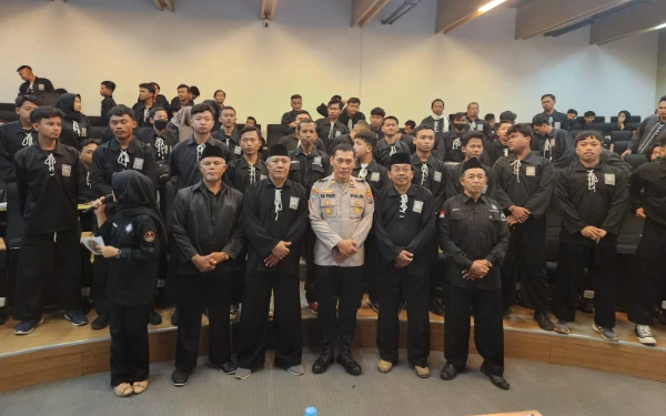 Polres Gresik Bersama Kodim 0817 Gandeng PSHT Cegah Kenakalan Remaja