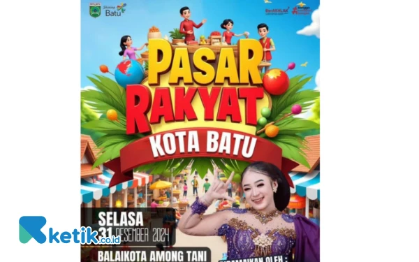 Thumbnail Pergantian Tahun Baru di Kota Batu Tampilkan Pasar Rakyat hingga Niken Salindry