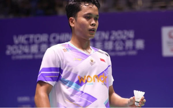 Thumbnail Malaysia Open 2025: Menang Straight Game, Ginting Pulangkan Lee Chia Hao