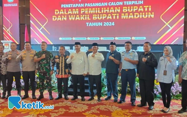 Thumbnail Sah! KPU Kabupaten Madiun Tetapkan Hari Wuryanto-Dr. Purnomo Sebagai Calon Terpilih