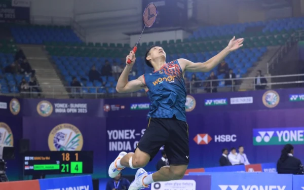 Thumbnail Gacor! Jonatan Christie Melaju ke Perempatfinal India Open 2025