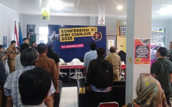 Konferensi XII PWI Cianjur 2025 Resmi Digelar