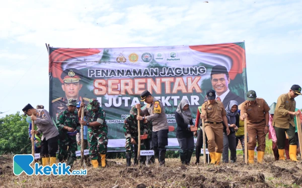 Thumbnail Swasembada Pangan 2025: Polres Madiun Dukung Penanaman Jagung Serentak 1 Juta Hektare