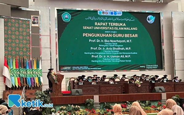 Thumbnail Unisma Kukuhkan Tiga Guru Besar, Siap Sukseskan Program Ketahanan Pangan dan Pengentasan Stunting
