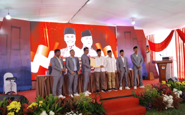 KPU Tetapkan Pasangan Lukman Fauzan Sebagai Bupati Dan Wakil Bupati Bangkalan