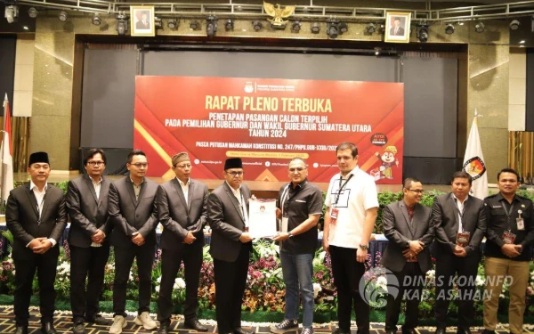 Thumbnail Selamat, KPU Sumut Tetapkan H Surya sebagai Wagub Sumatra Utara Periode 2025-2030