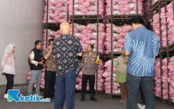 Thumbnail Stok Bawang Putih Kota Batu 300 Ton, Ramadhan Dijamin Aman