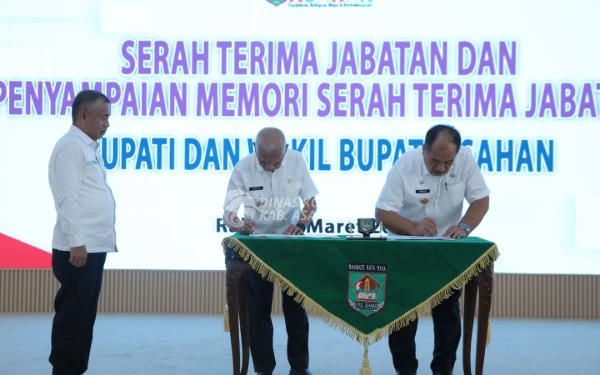 Thumbnail Usai Sertijab, Bupati dan Wakil Bupati Asahan Periode 2025-2030 Tancap Gas Bangun Daerah