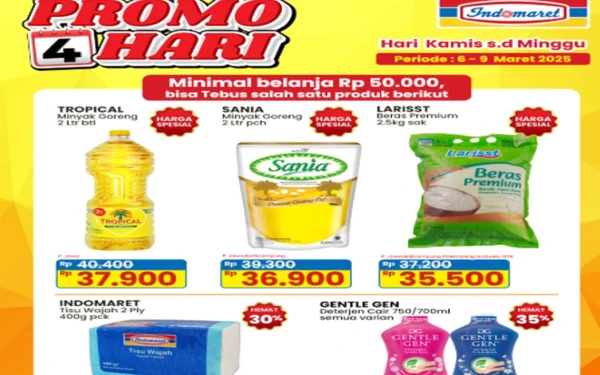 Thumbnail Promo JSM Indomaret 6-9 Maret 2025, Buruan Serbu!