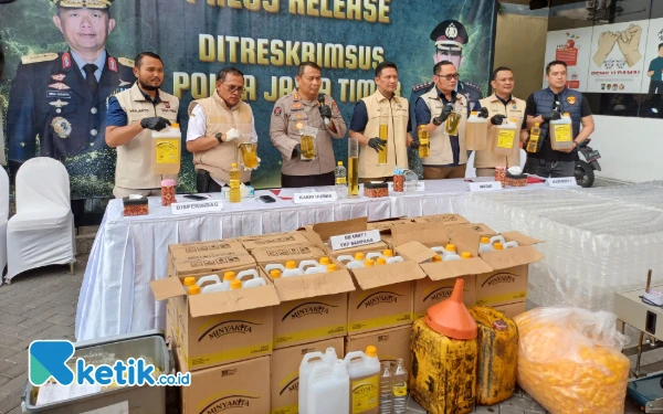 Thumbnail UD Jaya Abadi Pengemas MinyaKita Palsu Raup Untung Rp727 Juta Setahun Terakhir