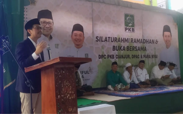 Thumbnail Berita - Silaturahmi Ramadhan, DPC PKB Cianjur Dukung Penguatan Pesantren dan Regenerasi Partai