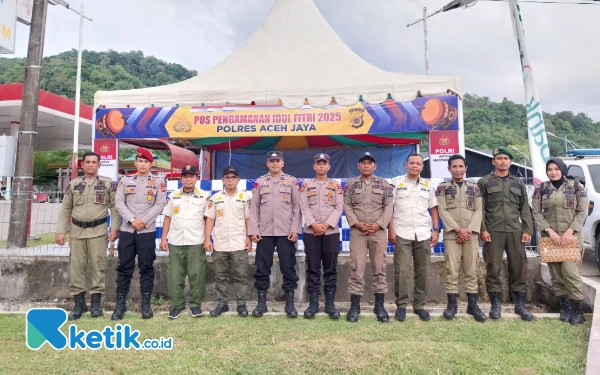Thumbnail Berita - Amankan Arus Mudik Lebaran, Satpol PP Aceh Jaya Kerahkan Puluhan Personel