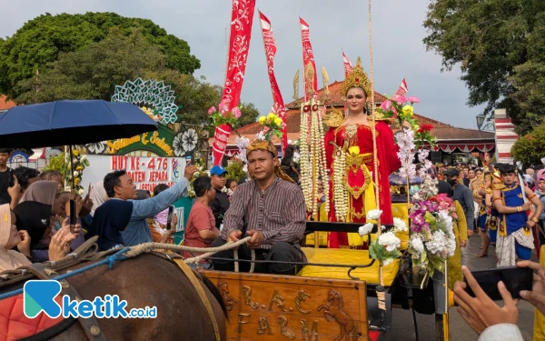 Thumbnail Berita - Fatika Jovanka, Sosok Pemeran Ratu Kalinyamat di Kirab Buka Luwur Hari Jadi Jepara ke-476