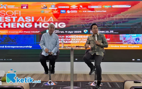 Thumbnail JCI Persembahkan Talkshow Amal Bersama Lo Kheng Hong