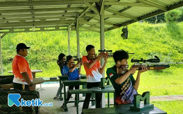 Thumbnail ‎Jelang Porprov Jatim 2025, Atlet Menembak Kota Batu Genjot Latihan Fisik