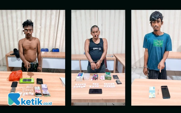 Bawa Puluhan Paket Sabu, Tiga Warga Pulo Jantan Diringkus Timsus Polres Labuhanbatu