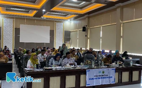 Thumbnail Bupati Bondowoso Ikuti Verfal KLA Secara Hybrid, Lemper Usus dan Wajar Siaga Diapresiasi