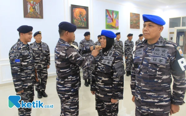 Thumbnail Berita - Danlanal Batuporon Pimpin Sertijab Danden Pomal Lanal Batuporon