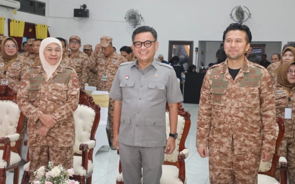 Thumbnail Gubernur Lemhanas Apresiasi Pemprov Jatim Gelar Retreat ala Prabowo