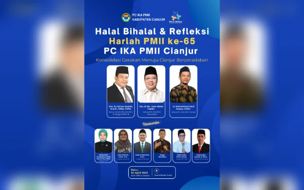 Thumbnail Berita - Halalbihalal IKA PMII Cianjur, Ikhtiar Menyatukan Kekuatan Alumni dan Kader