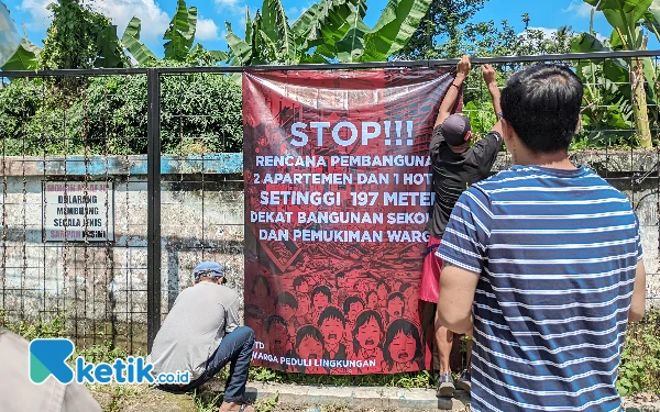 Thumbnail Proyek Hotel-Apartemen Raksasa di Blimbing Malang Ditolak Warga, Izin Masih Diproses