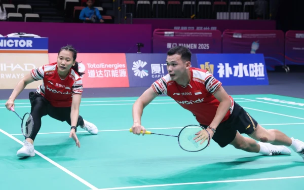 Thumbnail Lawan India di Piala Sudirman 2025, Indonesia Andalkan Ganda Putra dan Putri