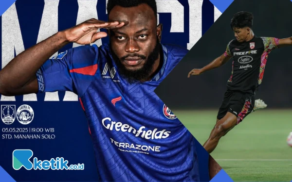 Thumbnail Persis Solo vs Arema FC, Berikut Head to Head dan Prediksi Susunan Pemain