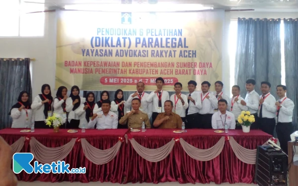 Diklat Paralegal di Abdya, Ketua YARA: Bantuan Hukum Gratis untuk Warga Miskin
