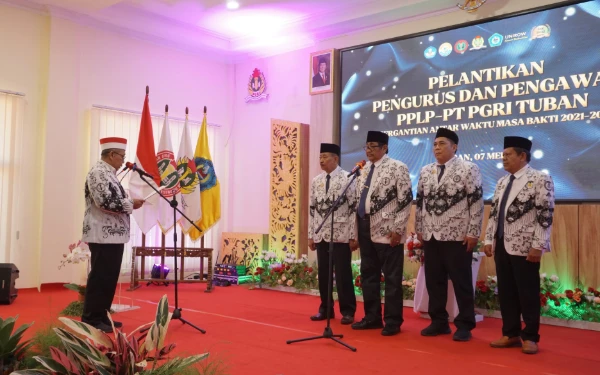 Thumbnail Berita - Sah! Kepengurusan PAW PPLP-PT PGRI Tuban Resmi Dikukuhkan