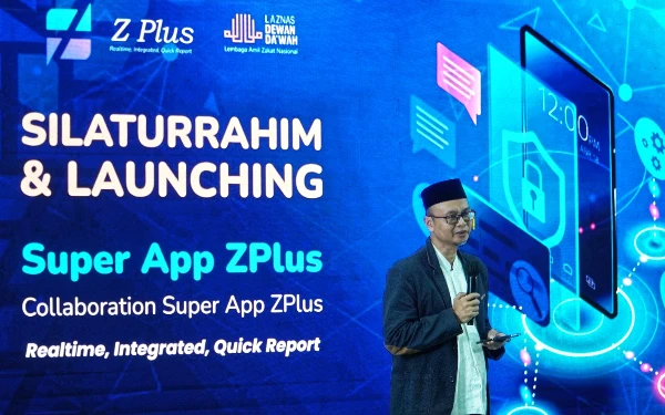 Thumbnail Bangun Ekosistem Pengelolaan Profesional, Laznas Dewan Dakwah Luncurkan Super App ZPlus