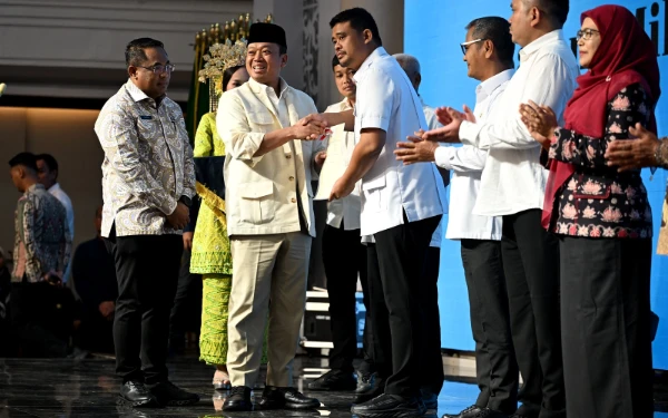 Thumbnail Rakor dengan Menteri ATR/BPN, Bupati Asahan Berharap Masalah Pertanahan Terselesaikan