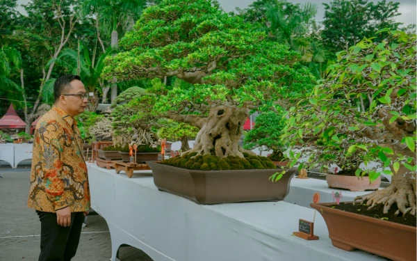 Thumbnail Berita - Spektakuler! 1.001 Bonsai Kelas Bintang Meriahkan Pameran Nasional Giri Kedaton di Gresik